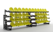 Трибуна телескопическая ОЛИМП СИТИ 4-х рядная на 42 места без ограждения Трибуна телескопическая ОЛИМП СИТИ 4-х рядная на 42 места без ограждения