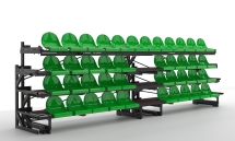 Трибуна телескопическая ОЛИМП СИТИ 4-х рядная на 42 места без ограждения Трибуна телескопическая ОЛИМП СИТИ 4-х рядная на 42 места без ограждения