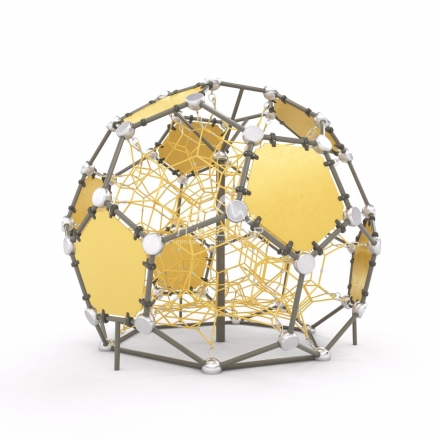 Пространственная канатная конструкция с полусферами AT-54.01, фото 1