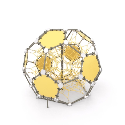 Пространственная канатная конструкция с полусферами AT-54.01, фото 3