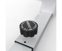 Велотренажер DFC B504RWO магнитный (белый корпус, оранжевая полоса)