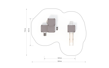FUN-terra Игровой комплекс БС-02 детский, фото 6