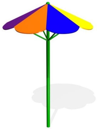 Грибок для песочницы Ромашка П021 для детской площадки, фото 1