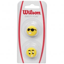 Виброгаситель Wilson Emoti-Fun Sun Glasses, арт.WRZ538500, желто-черный