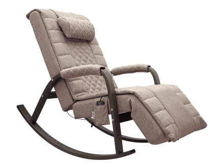 Массажное кресло качалка FUJIMO SOHO DELUXE F2000 TCFA Капучино, фото 7