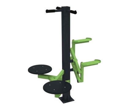 Уличный тренажер TORUDA &quot;Степпер и двойной твистер&quot;, фото 1