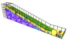 Тюбинговая горка Ракета