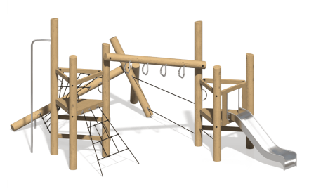 Игровой комплекс Эко ИК-213 для детской площадки, фото 1