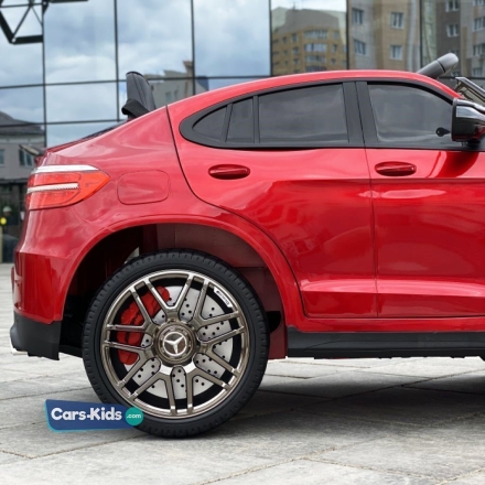 Электромобиль Mercedes Benz GLC63 AMG 4WD QLS-5688 красный, фото 9