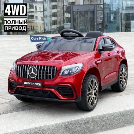 Электромобиль Mercedes Benz GLC63 AMG 4WD QLS-5688 красный, фото 1