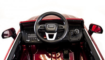 Детский электромобиль Audi Q7 LUXURY 2.4G - Red - HL159-LUX-R, фото 3