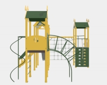 Игровой комплекс TORUDA Лесная долина 06060