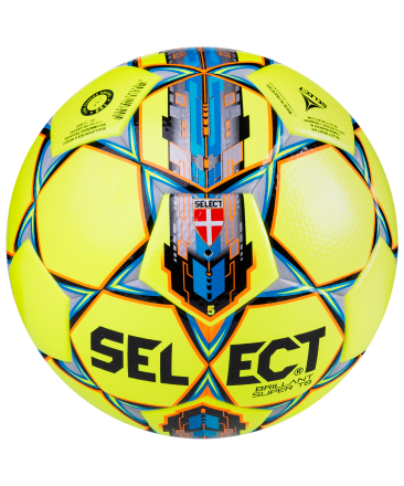 Мяч футбольный Select Brilliant Super TB FIFA №5 yellow, фото 3
