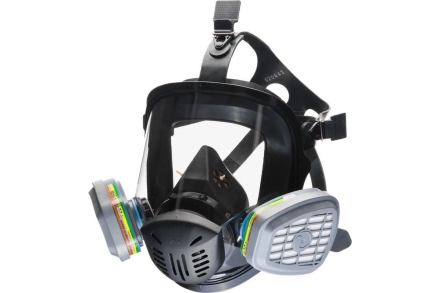 Противогаз фильтрующий UNIX 5000 марки А1В1Е1К1 с Р1 102-026-0022, фото 8