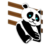 Секция забора "Панда" левая S764.6-01 