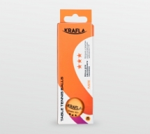 KRAFLA B-OR3000 Набор для настольного тенниса (мяч три звезды 3шт.) KRAFLA B-OR3000 Набор для настольного тенниса (мяч три звезды 3шт.)