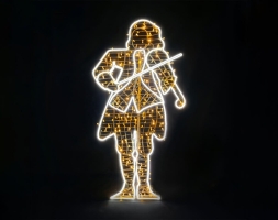Световая фигура Музыкант f020