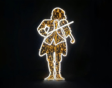 Световая фигура Музыкант f020, фото 1