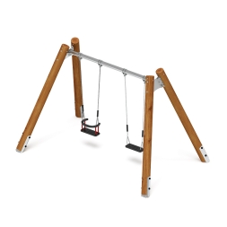 Качели (Лиственница темный) ИО 12.Р.01.03.01-Л.И1.01, фото 4