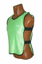 Манишка футбольная CLIFF салатовая р.4XL (44-46)