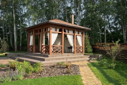 Квадратная беседка Бриз, фото 1