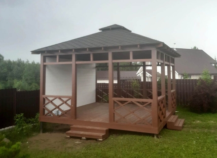 Квадратная беседка Бриз, фото 3