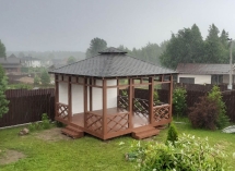 Квадратная беседка Бриз