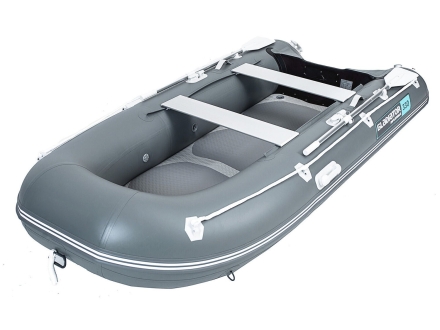 Gladiator B 330 AD LIGHT Темно-серый моторная лодка ПВХ Air-deck, фото 1