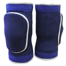 Наколенники волейбольные эластичные Сине-черные р.S-M Наколенники волейбольные эластичные Сине-черные р.S-M