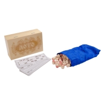 Русское Лото &quot;Гравировка&quot; в деревянной шкатулке