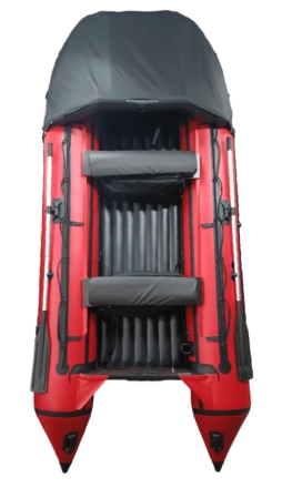 Моторная лодка ПВХ ДИКИЙ 360 НДНД с тентом, фото 1