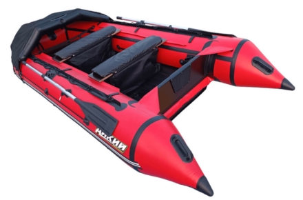 Моторная лодка ПВХ ДИКИЙ 360 НДНД с тентом, фото 5