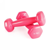 Гантель неразборная 0,5 кг винил Гантель неразборная 0,5 кг винил