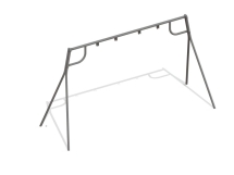 ДИО 1.12 Качели с гибким подвесом двойные (подвесы в комплект не входит)