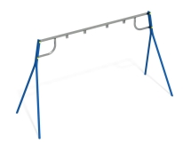 ДИО 1.12 Качели с гибким подвесом двойные (подвесы в комплект не входит)