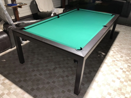 БИЛЬЯРДНЫЙ СТОЛ 8 ФУТОВ "БРЮС" ХАЙ-ТЕК STYLE (пул), фото 1