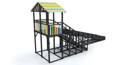 Зимняя горка Савушка Зима 8/1 (Black), фото 3