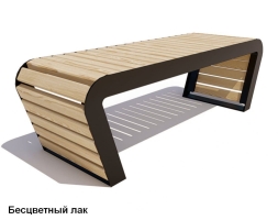 Скамейка уличная Времена года, Сосна 1,2 м, фото 1