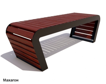 Скамейка уличная Времена года, Сосна 1,2 м, фото 5