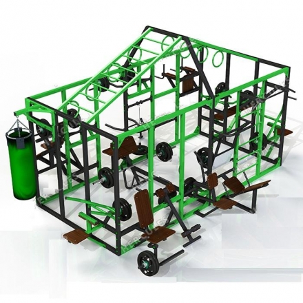 Тренажерный силовой комплекс &quot;Торнадо&quot; УТК-015 S51 , фото 1