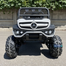 Электромобиль Mercedes-Benz Unimog Concept Mini 4WD белый