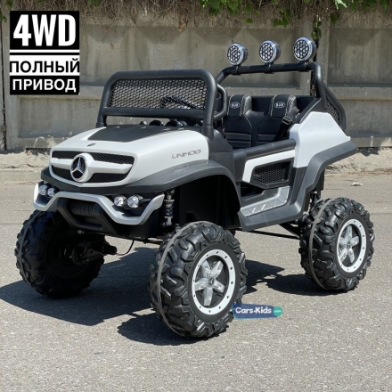 Электромобиль Mercedes-Benz Unimog Concept Mini 4WD белый, фото 1