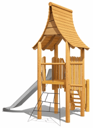 Игровой комплекс Эко VST 0034 для детской площадки, фото 2 Игровой комплекс Эко VST 0034 для детской площадки, фото 2