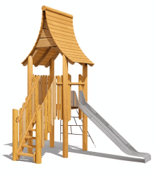 Игровой комплекс Эко VST 0034 для детской площадки, фото 1 Игровой комплекс Эко VST 0034 для детской площадки, фото 1