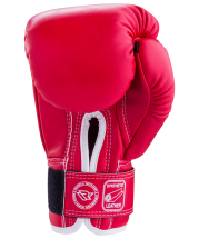 Перчатки боксерские RV-101, 6oz, к/з, красные Перчатки боксерские RV-101, 6oz, к/з, красные