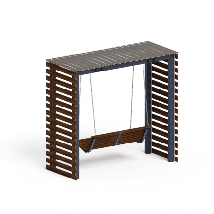 Пергола с диваном Гармония уюта-5 (с поликарбонатом), фото 3