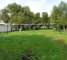 Стационарные волейбольные стойки Стационарные волейбольные стойки