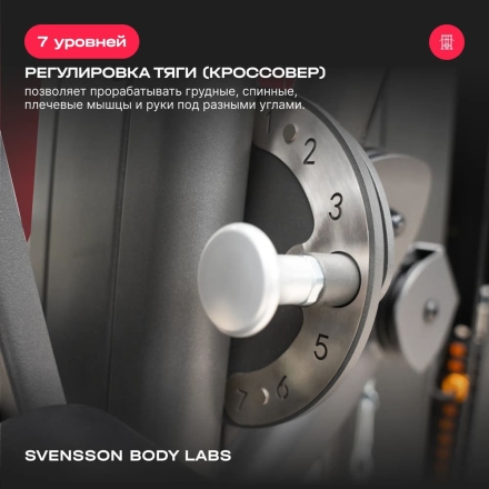 Силовой комплекс полукоммерческий SVENSSON BODY LABS RIGEL PLUS PRO, фото 16