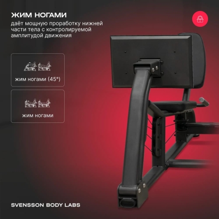 Силовой комплекс полукоммерческий SVENSSON BODY LABS RIGEL PLUS PRO, фото 9