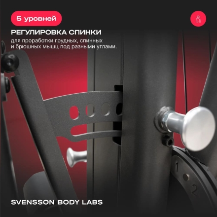 Силовой комплекс полукоммерческий SVENSSON BODY LABS RIGEL PLUS PRO, фото 7